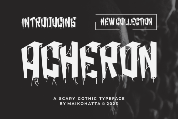 Acheron: A Modern Blackletter Font for Bold Digital Identity