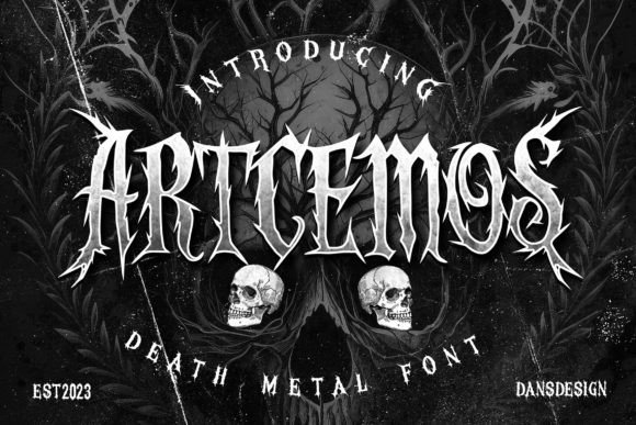 Artcemos: A Blackletter Font with Editorial Gravitas