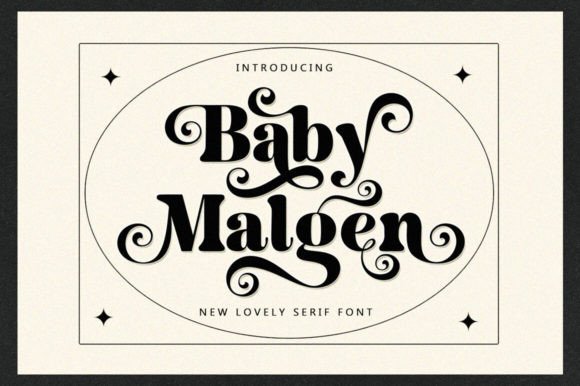 Baby Malgen: A Serif Font That Builds Brand Warmth & Clarity