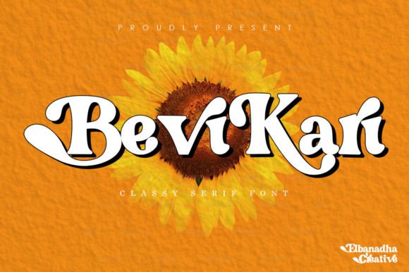 Bevikari: A Retro-Elegant Serif Font That Earns Its Place