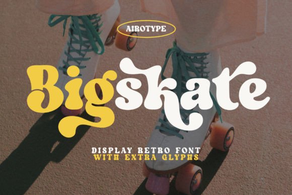 Bigskate: A Retro Serif Font That Makes Your Brand Feel Thoughtful & Timeless