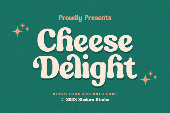 Cheese Delight: A Retro Serif Font for Distinctive Web Design