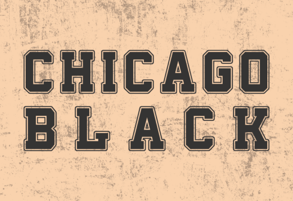 Chicago Black: A Clean Retro Serif for Digital Branding