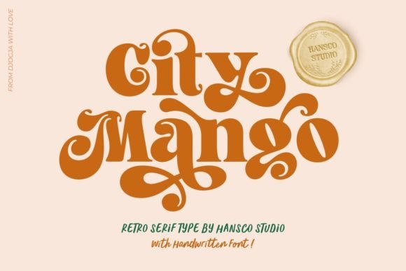 City Mango: A Vintage Serif Font for Editorial Charm
