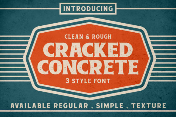 Cracked Concrete: A Serif That Speaks Before You Read It