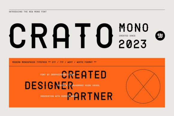 Crato Mono: A Modern Monospaced Typeface for Editorial Clarity