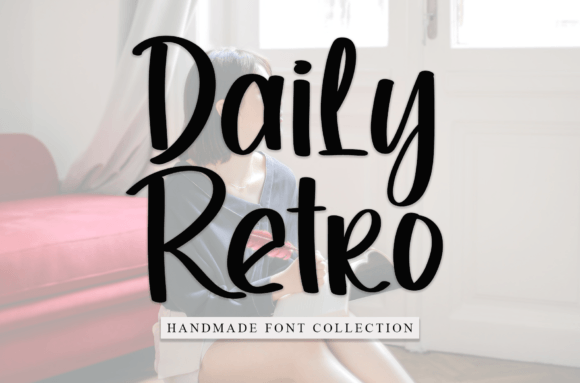 Daily Retro: A Handwritten Font That Feels Like Home
