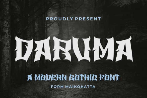 Daruma: A Blackletter Font That Commands Attention