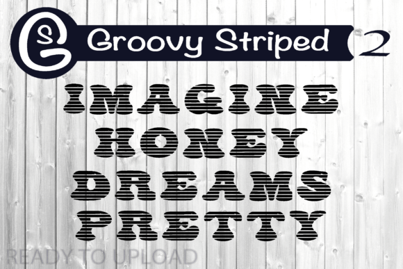 Groovy Striped: A Display Font That Makes Your Headline Pop—Not Just Look Cute