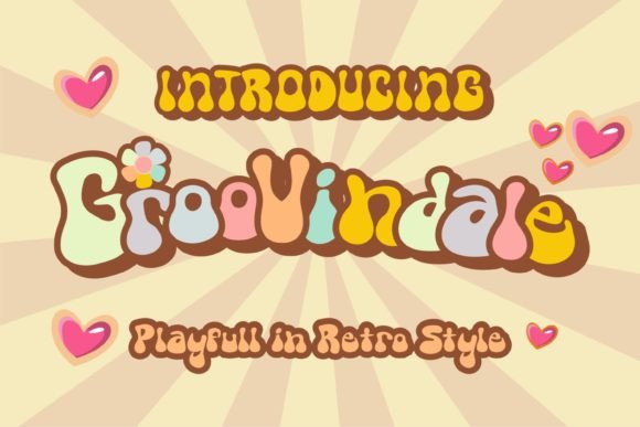 Groovyndale: A Playful Display Font That Lifts Your Brand