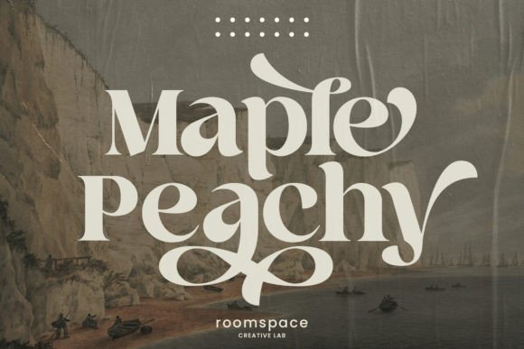 Maple Peachy: A Serif Font for Editorial Impact