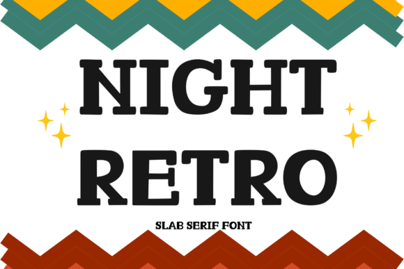 Night Retro: A Slab Serif That Anchors Editorial Mood