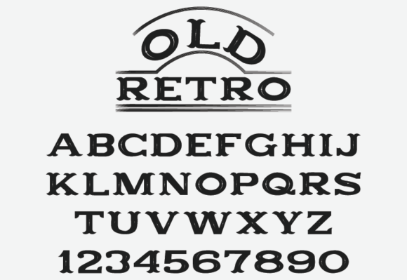 Old Retro: A Serif That Speaks With Character