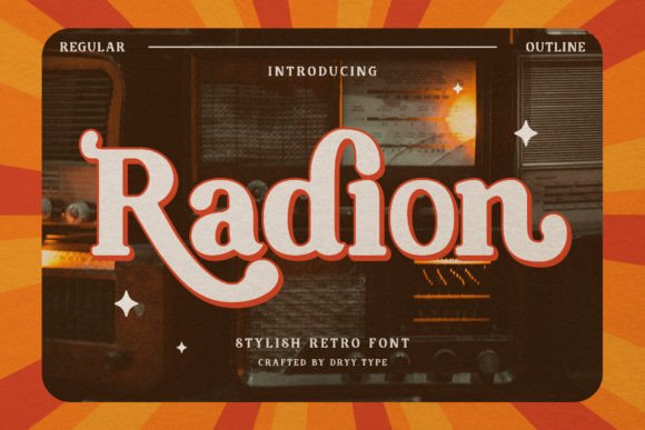 Radion: A Vintage Serif Font That Makes Your Brand Feel Instantly Polished