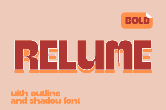 Relume: A Bold Retro Sans Serif That Delivers Personality