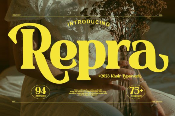 Repra: A Vintage Serif Font for Distinctive Web Design