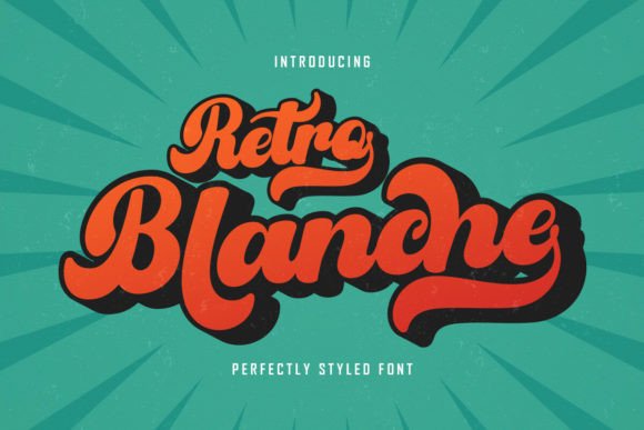 Retro Blanche: A Friendly, Professional Script Font for Small Businesses