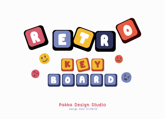 Retro Keyboard Font: A Playful, Typewriter-Inspired Display Typeface