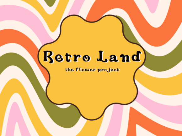 Retro Land: A Playful Display Font for Modern Web Projects