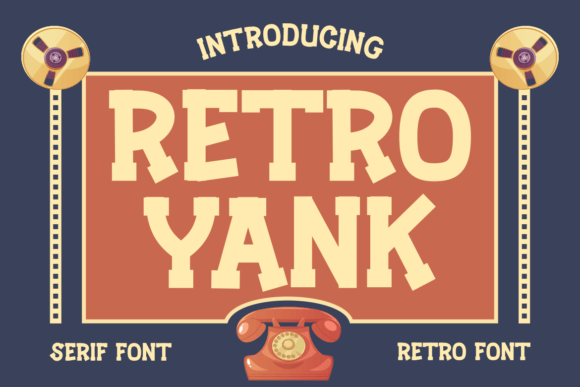 Retro Yank: A Bold Sans Serif Font That Elevates Real Small Business Branding