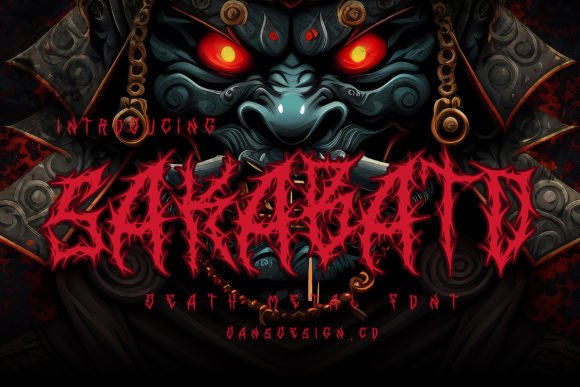 Sakabato: A Bold Blackletter Font That Elevates Your Brand