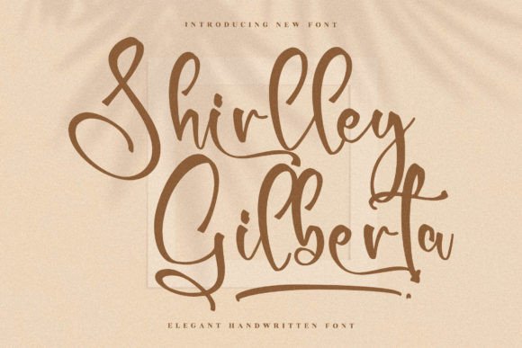 Shirlley Gilberta: A Vintage Serif Font That Commands Attention