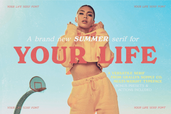 Your Life Serif Font for Handmade Creators